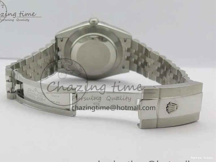 1225 EasyCare DateJust 41mm 126334 SS BP Maker 1:1 Best Edition New Version Blue Crystal Dial on Jubilee Bracelet 3022